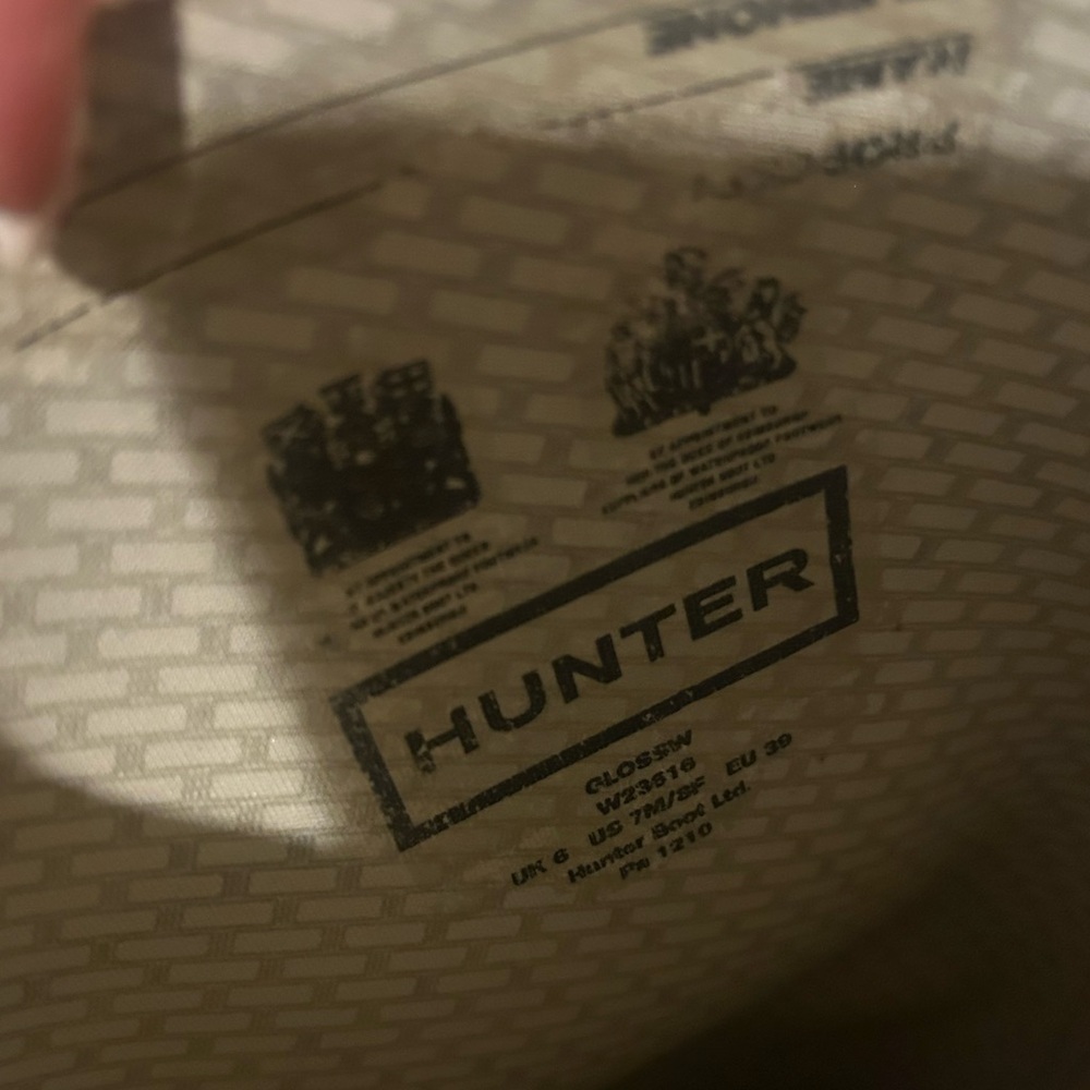 Hunter Pink Waterproof Rain Boots - Picture 7 of 7